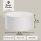 9 Pack Polystyrene Foam Circles for Crafts, DIY Floral Arrangements, 4 x 2 In